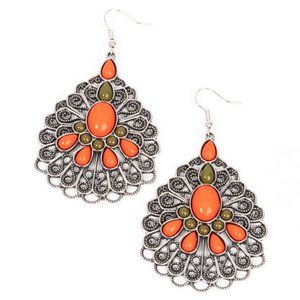 Paparazzi Peacock Prance - Orange